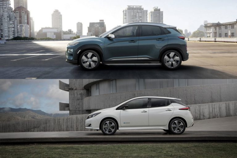 Hyundai Kona Electric против Nissan LEAF 3